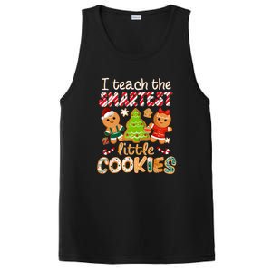 Cute Christmas I Teach The Smartest Little Cookies Teacher Gift PosiCharge Competitor Tank