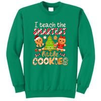 Cute Christmas I Teach The Smartest Little Cookies Teacher Gift Sweatshirt