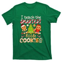 Cute Christmas I Teach The Smartest Little Cookies Teacher Gift T-Shirt