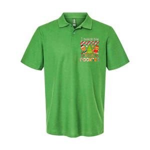 Cute Christmas I Teach The Smartest Little Cookies Teacher Gift Softstyle Adult Sport Polo