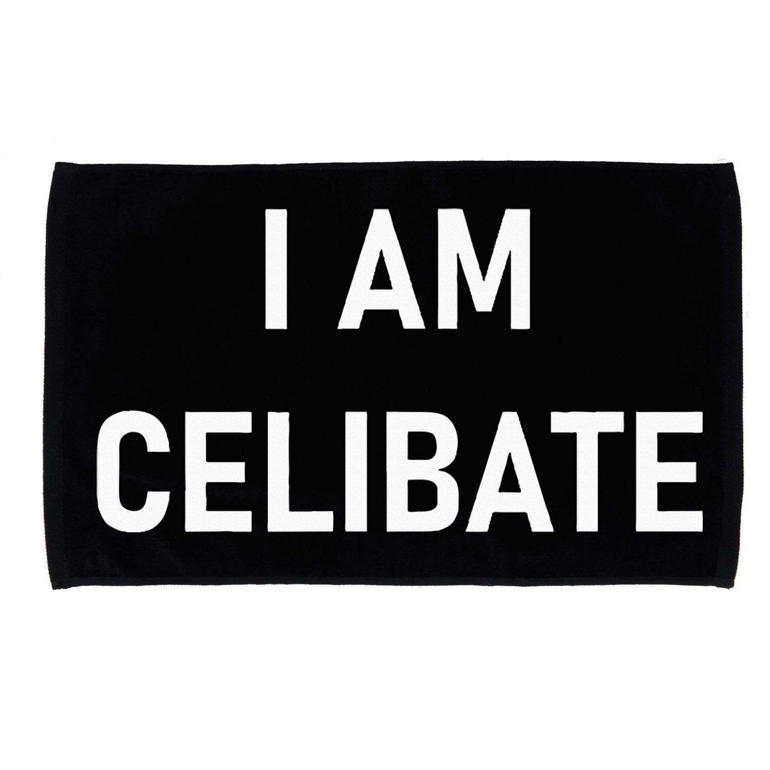 Celebrate Celibacy I Am Celibate Microfiber Hand Towel