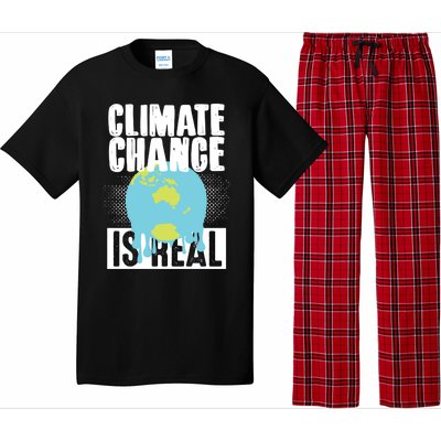 Climate Change Is Real Earth Day Climate Change Gift Pajama Set