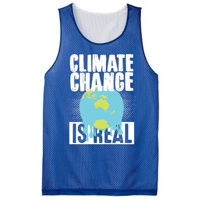 Climate Change Is Real Earth Day Climate Change Gift Mesh Reversible Basketball Jersey Tank