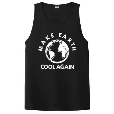 Climate Change Is Real Make Earth Cool Again Cool Gift PosiCharge Competitor Tank