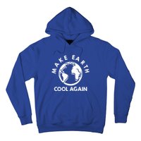 Climate Change Is Real Make Earth Cool Again Cool Gift Hoodie