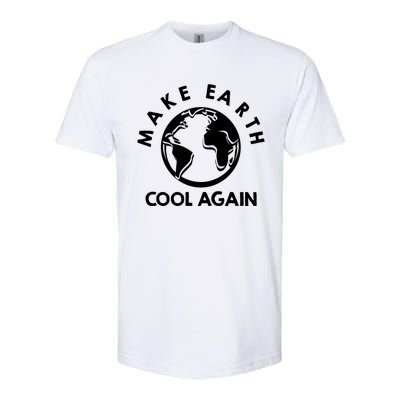 Climate Change Is Real Make Earth Cool Again Cool Gift Softstyle CVC T-Shirt