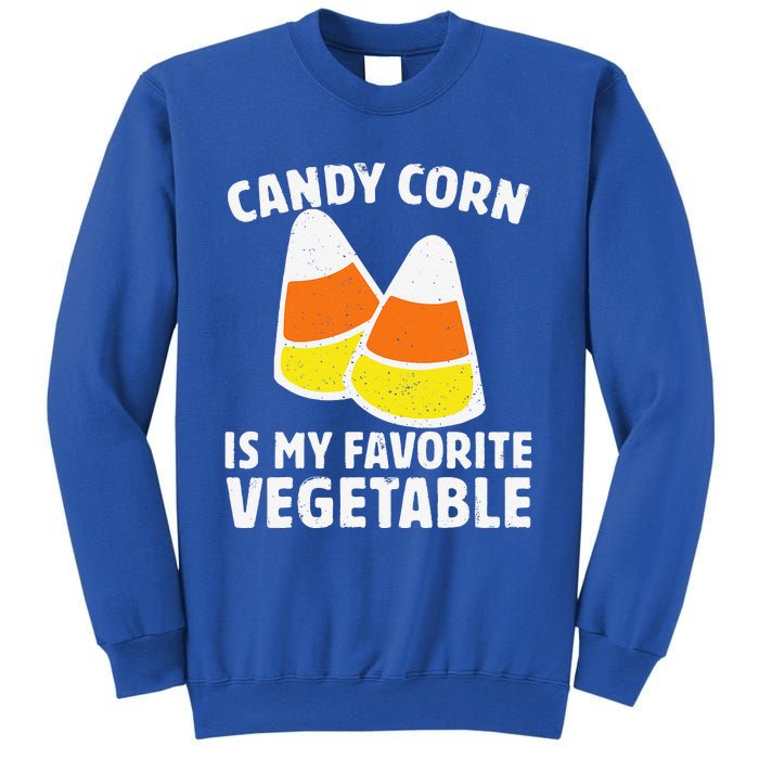 Candy Corn Is My Favorite Vegetable Retro Halloween Gift Sweatshirt