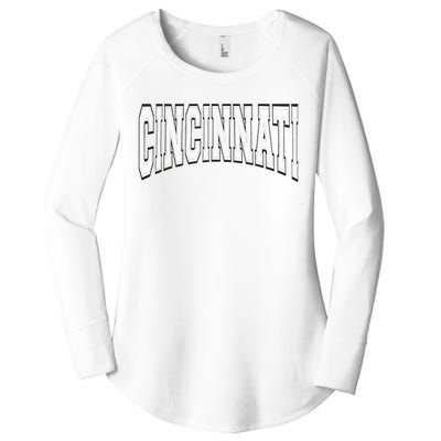 Cincinnati Women's Perfect Tri Tunic Long Sleeve Shirt