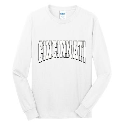 Cincinnati Tall Long Sleeve T-Shirt