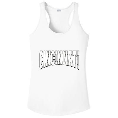 Cincinnati Ladies PosiCharge Competitor Racerback Tank
