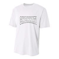 Cincinnati Youth Performance Sprint T-Shirt