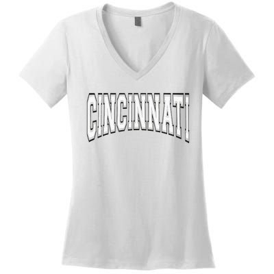 Cincinnati Women's V-Neck T-Shirt