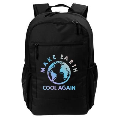 Climate Change Is Real Make Earth Cool Again Gift Backpack
