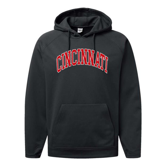 Cincinnati Performance Fleece Hoodie