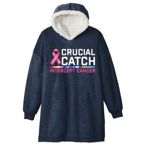 Crucial Catch Intercept Cancer Hooded Wearable Blanket