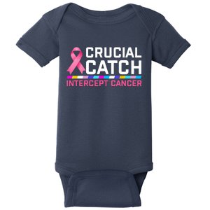 Crucial Catch Intercept Cancer Baby Bodysuit