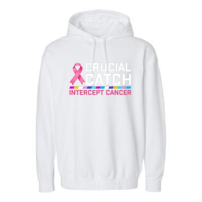 Crucial Catch Intercept Cancer Garment-Dyed Fleece Hoodie