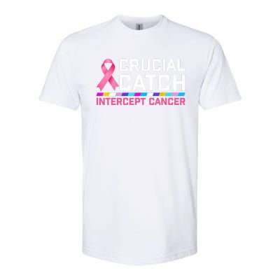 Crucial Catch Intercept Cancer Softstyle CVC T-Shirt