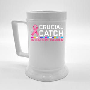 Crucial Catch Intercept Cancer Beer Stein