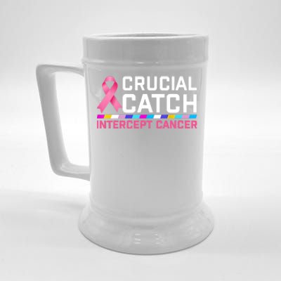 Crucial Catch Intercept Cancer Beer Stein