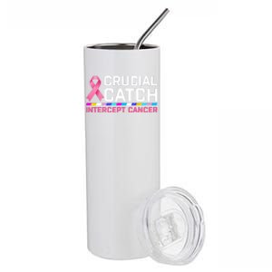 Crucial Catch Intercept Cancer Stainless Steel Tumbler