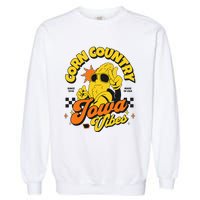 Corn Country Iowa Vibes Since 1846 Farming Corn Iowa Garment-Dyed Sweatshirt