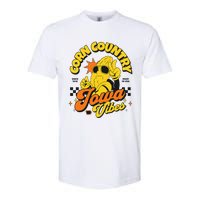 Corn Country Iowa Vibes Since 1846 Farming Corn Iowa Softstyle CVC T-Shirt