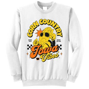 Corn Country Iowa Vibes Since 1846 Farming Corn Iowa Sweatshirt