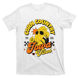 Corn Country Iowa Vibes Since 1846 Farming Corn Iowa T-Shirt