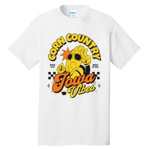 Corn Country Iowa Vibes Since 1846 Farming Corn Iowa Tall T-Shirt