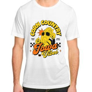 Corn Country Iowa Vibes Since 1846 Farming Corn Iowa Adult ChromaSoft Performance T-Shirt