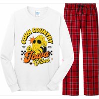 Corn Country Iowa Vibes Since 1846 Farming Corn Iowa Long Sleeve Pajama Set