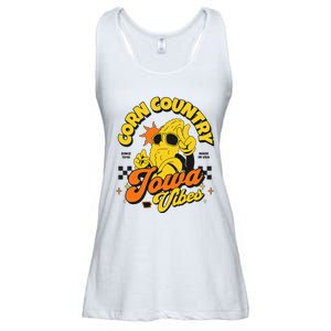 Corn Country Iowa Vibes Since 1846 Farming Corn Iowa Ladies Essential Flowy Tank