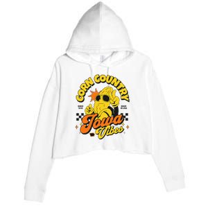 Corn Country Iowa Vibes Since 1846 Farming Corn Iowa Crop Fleece Hoodie