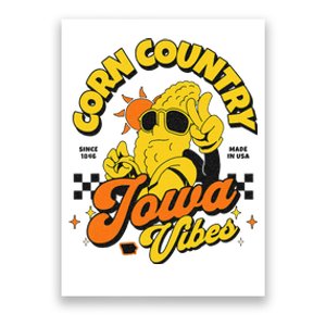 Corn Country Iowa Vibes Since 1846 Farming Corn Iowa Poster