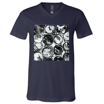 Circles V-Neck T-Shirt