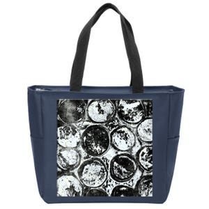 Circles Zip Tote Bag