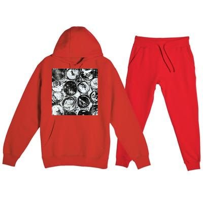 Circles Premium Hooded Sweatsuit Set