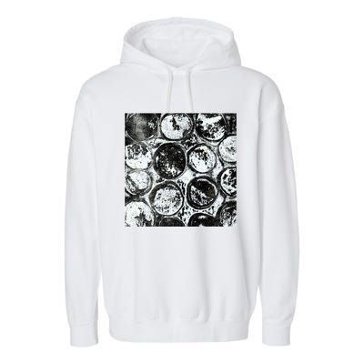 Circles Garment-Dyed Fleece Hoodie