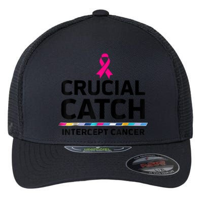 Crucial Catch Intercept Cancer Flexfit Unipanel Trucker Cap