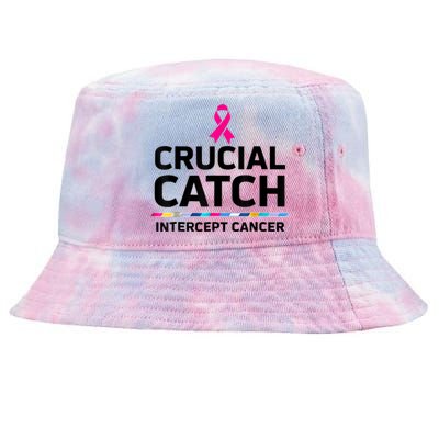 Crucial Catch Intercept Cancer Tie-Dyed Bucket Hat