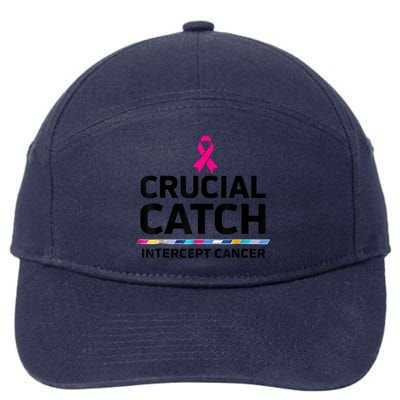 Crucial Catch Intercept Cancer 7-Panel Snapback Hat