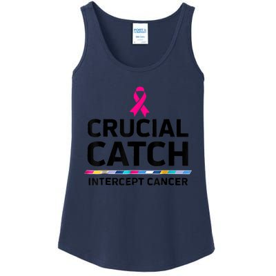 Crucial Catch Intercept Cancer Ladies Essential Tank