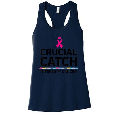 Crucial Catch Intercept Cancer Women's Racerback Tank