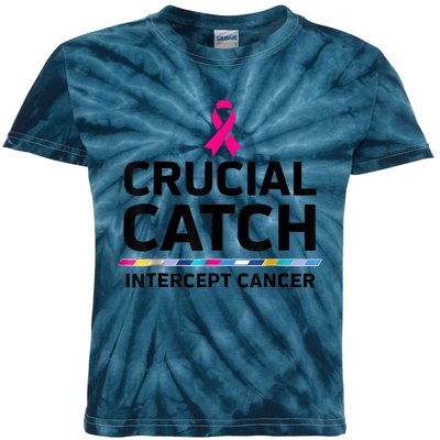 Crucial Catch Intercept Cancer Kids Tie-Dye T-Shirt