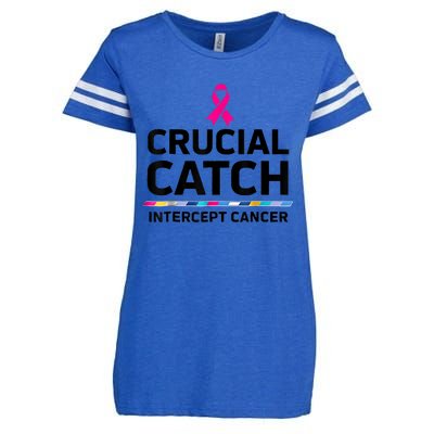 Crucial Catch Intercept Cancer Enza Ladies Jersey Football T-Shirt