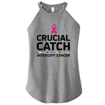 Crucial Catch Intercept Cancer Women's Perfect Tri Rocker Tank