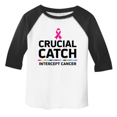 Crucial Catch Intercept Cancer Toddler Fine Jersey T-Shirt