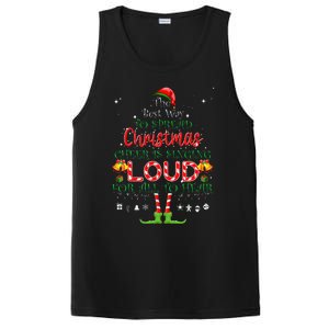 Christmas Cheer Is Singing Loud For All To Hear Santa Elf PosiCharge Competitor Tank