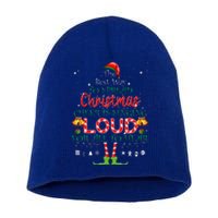 Christmas Cheer Is Singing Loud For All To Hear Santa Elf Short Acrylic Beanie